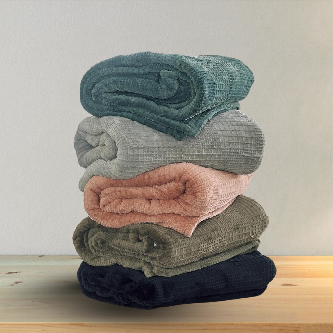 Electric Heated Blanket with Adjustable Heat Levels & Timer Control