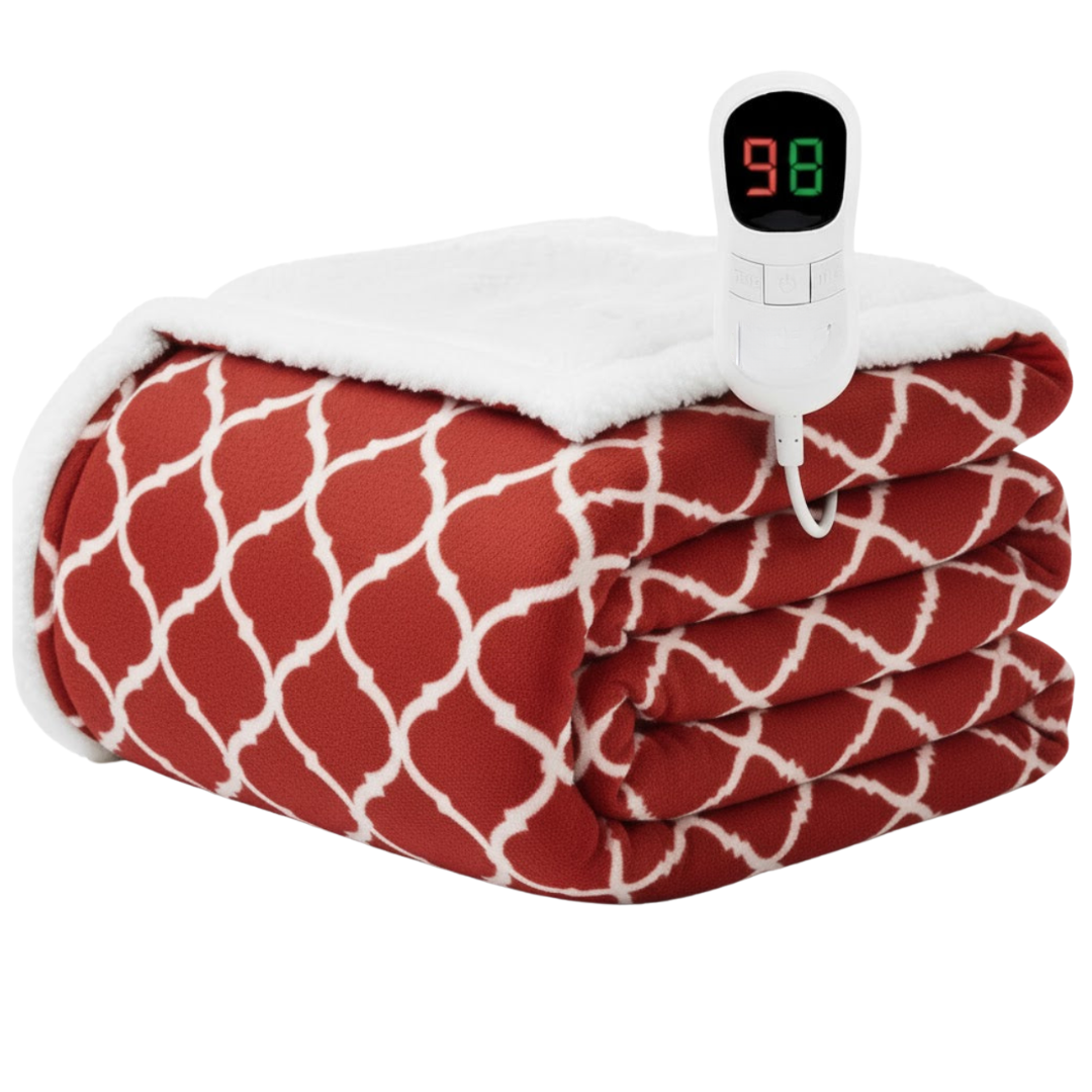 Full Size Heated Blanket with 10 Heat Levels and Auto Shut-Off
