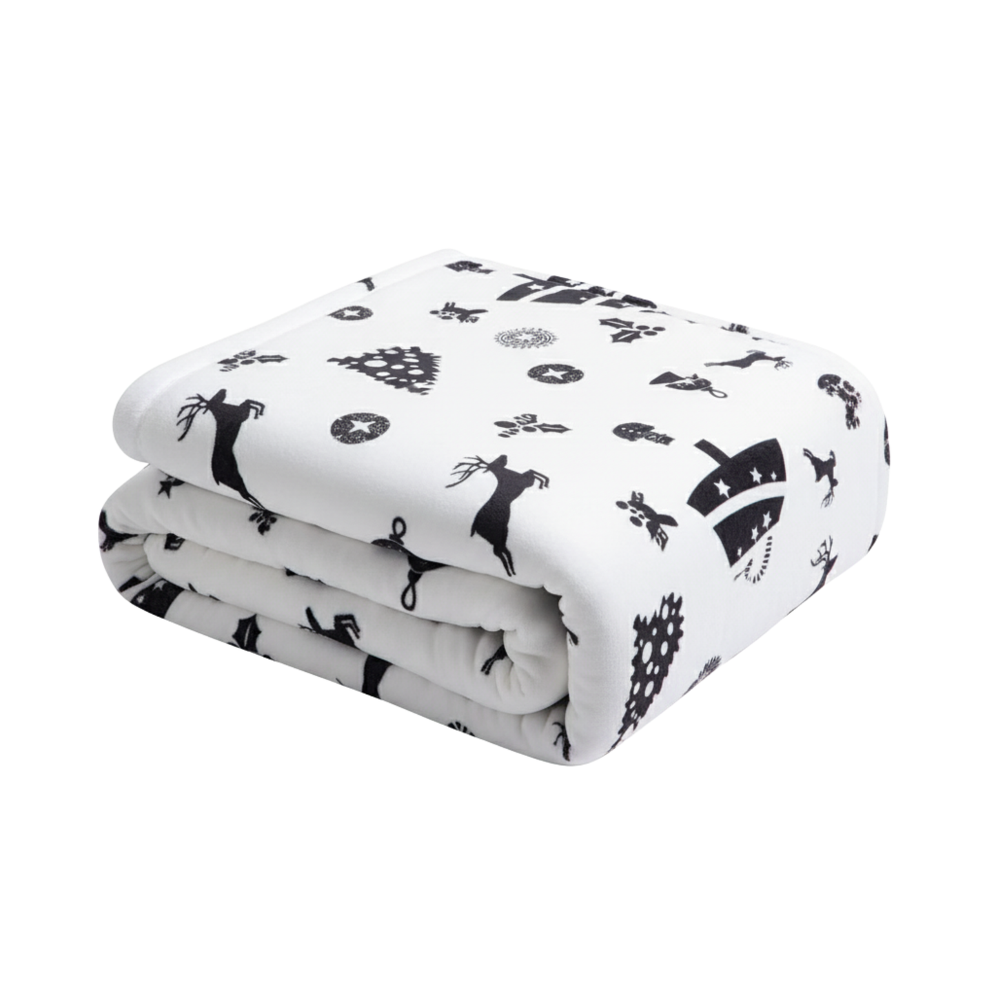 Sherpa Fleece Blanket – Soft Microfiber for Beds and Couches