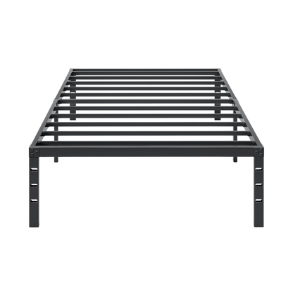 Steel Platform Bed Frame 18-Inch High with Underbed Storage Space