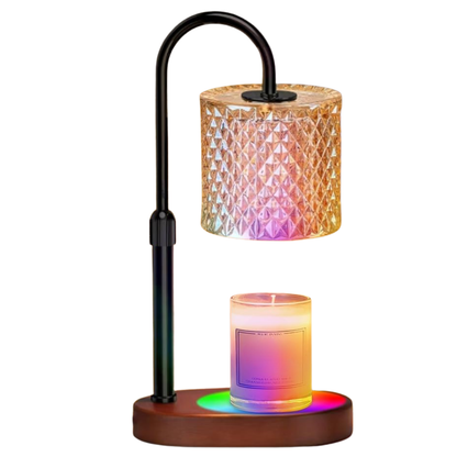 Adjustable Candle Warmer Lamp with Timer and Dimmer Control