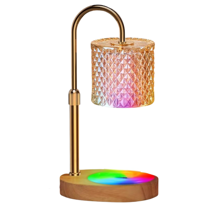 Adjustable Candle Warmer Lamp with Timer and Dimmer Control